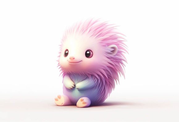 Adorable Echidna Kawaii Animal: Perfect for Your Projects