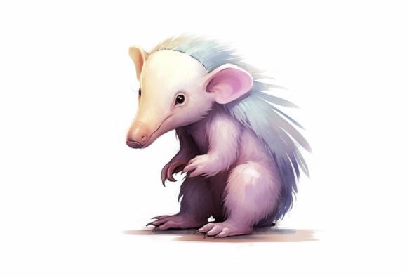Captivating Charm: The Anteater Kawaii Animal in Your Designs