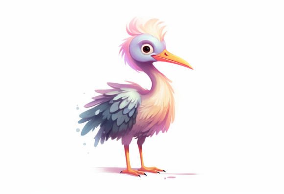 Charming Crane Kawaii Animal: A Designer's Guide to This Art