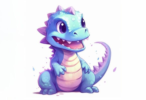 Crocodile Kawaii Animal: A Digital Asset for Modern Creators