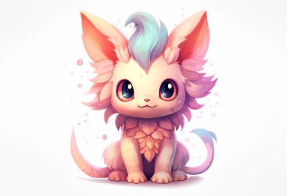 Drill Kawaii Animal: Adorable Digital Wall Art for Creators