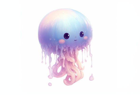 Jellyfish Kawaii Animal: A Delightful Touch for Your Creative Projects