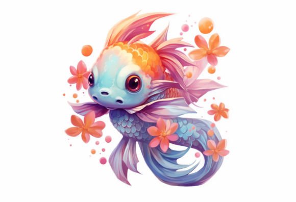 Koi Kawaii Animal: Your Next Favorite Creative Asset