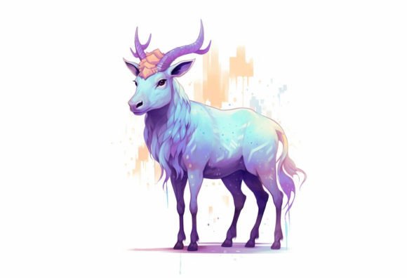 Nilgai Kawaii Animal: Capturing Cuteness in Digital Art