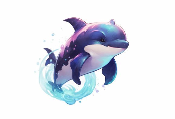 Orca Kawaii Animal: Bringing Joyful Charm to Your Digital Art